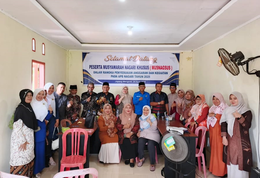 nagari-jopang-manganti-gelar-musnag-khusus-bahas-penyesuaian-apbn-2025